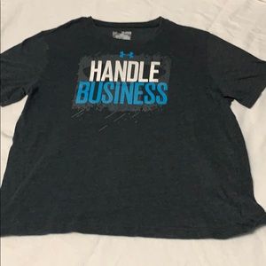 UA YXL loose tee